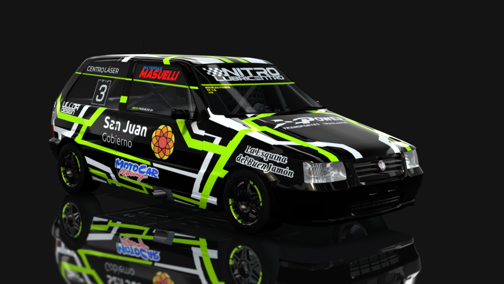 TP 1.4 - Fiat Uno Fire - Zonal Cuyano, skin 3
