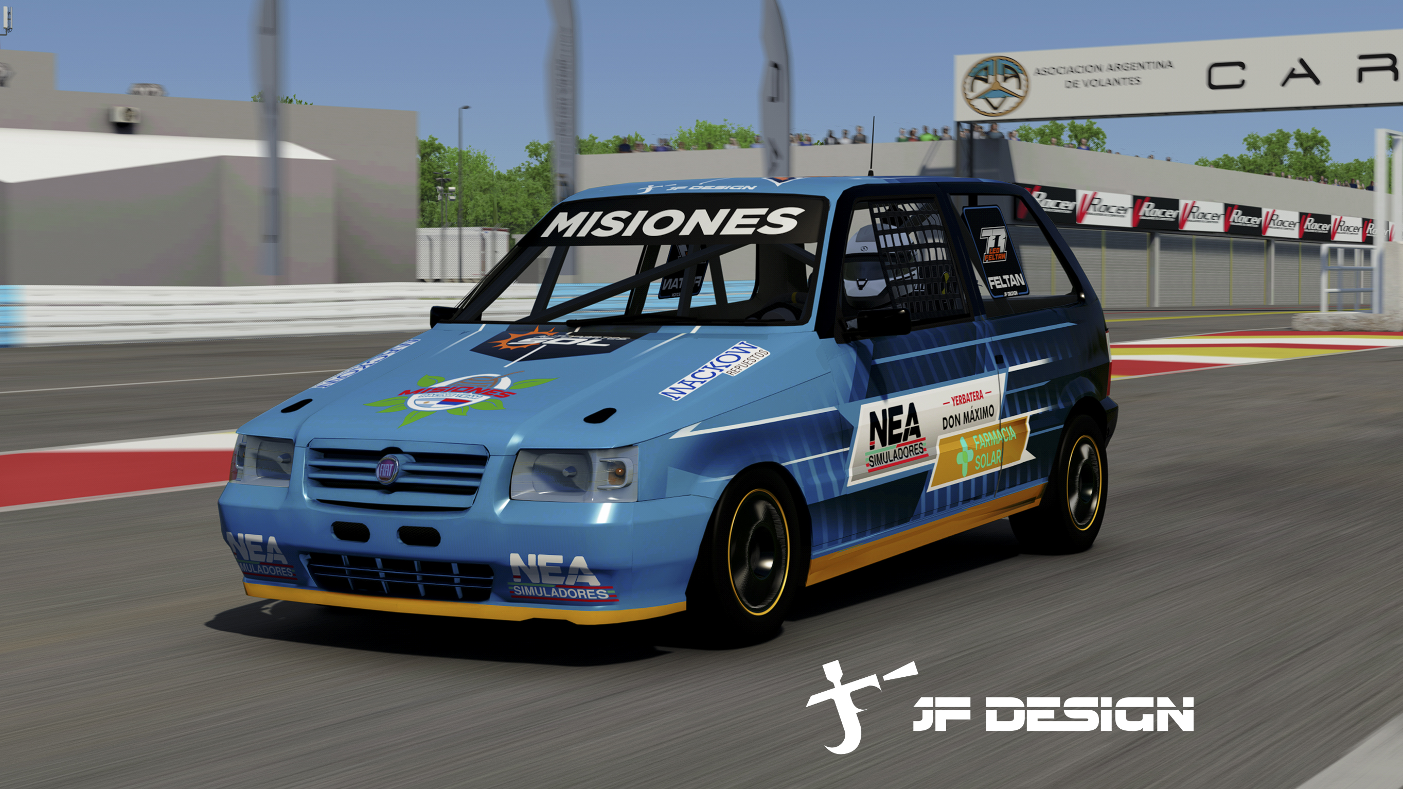 TP 1.4 - Fiat Uno Fire - Zonal Cuyano, skin 997 - Javier Hoisl