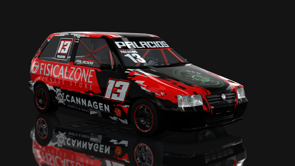 TP 1.4 - Fiat Uno Fire - Zonal Cuyano, skin PALACIOS