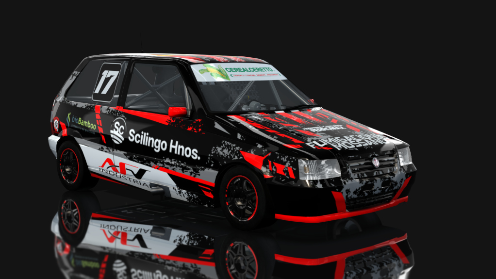 TP 1.4 - Fiat Uno Fire - Zonal Cuyano, skin TP 1.4 T. Mossano