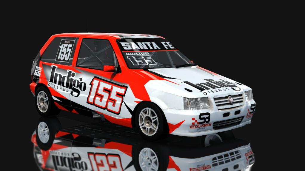 TP 1.4 - Fiat Uno Fire - Zonal Cuyano, skin Tomas Gualtieri