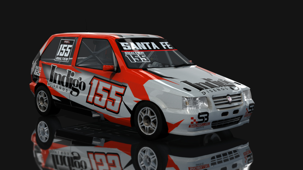 TP 1.4 - Fiat Uno Fire - Zonal Cuyano, skin Tomi gualtieri