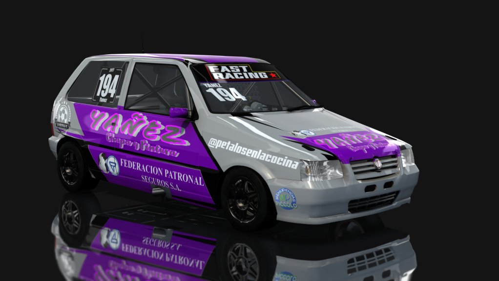TP 1.4 - Fiat Uno Fire - Zonal Cuyano, skin yanez