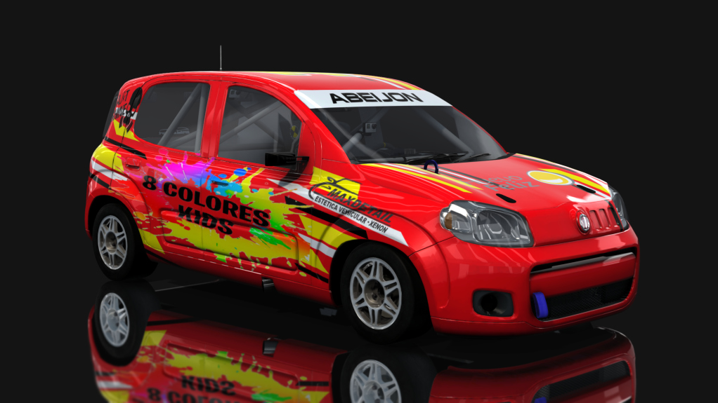 ASM - Fiat Uno Way - Interliga Pro Racing, skin Braian Abeijon