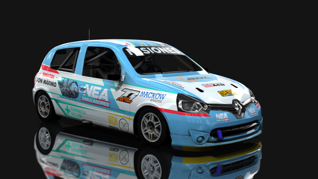 Renault Clio - Clase 2 - Zonal Cuyano, skin 77 - Leo Feltan