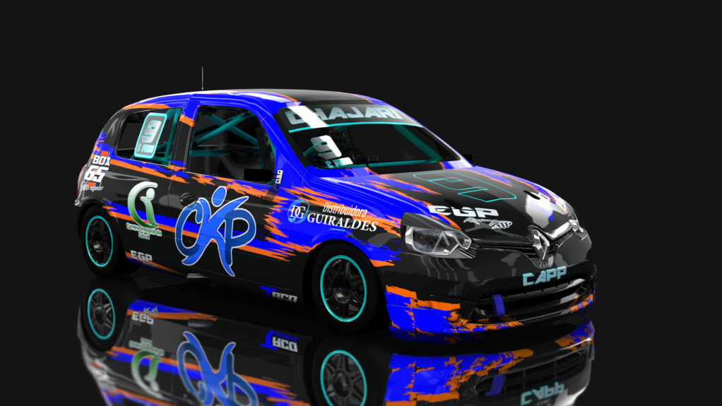 Renault Clio - Clase 2 - Zonal Cuyano, skin Christian Pozzi