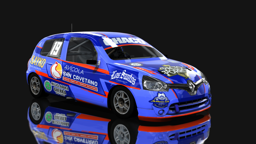 Renault Clio - Clase 2 - Zonal Cuyano, skin Rodrigo Barrios