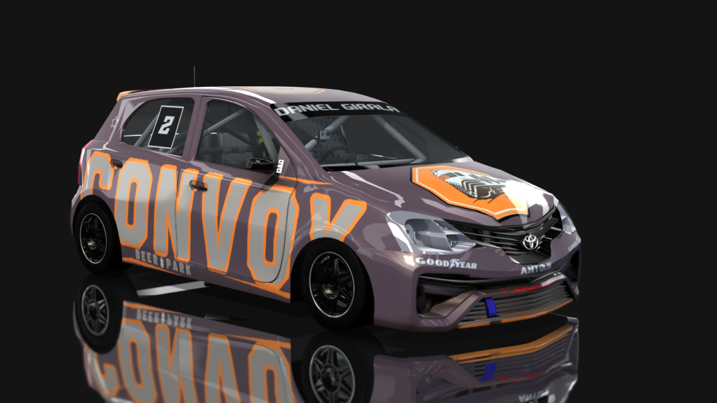 Toyota Etios - Clase 2 - Zonal Cuyano, skin Abdo Girala