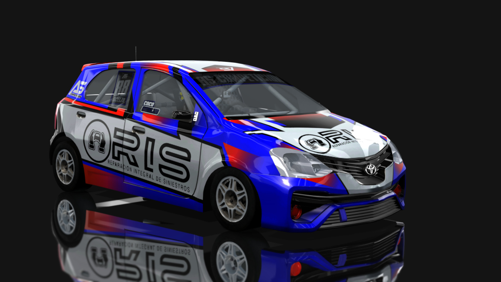 Toyota Etios - Clase 2 - Zonal Cuyano, skin COCO