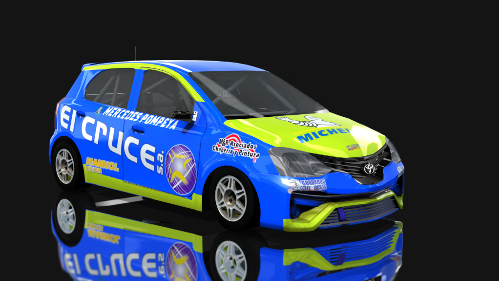 Toyota Etios - Clase 2 - Zonal Cuyano, skin Leo Gasque