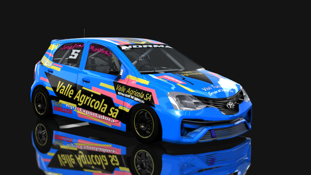 Toyota Etios - Clase 2 - Zonal Cuyano, skin Maxi Martinez