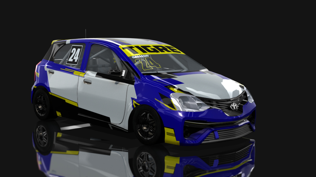 Toyota Etios - Clase 2 - Zonal Cuyano, skin Nico Gallego
