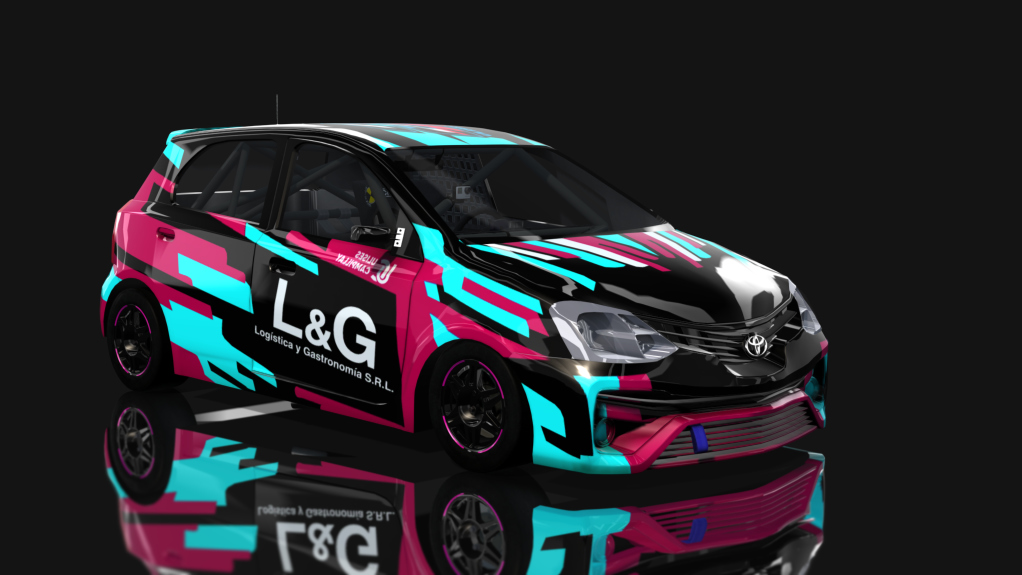 Toyota Etios - Clase 2 - Zonal Cuyano, skin Ulises Campillay