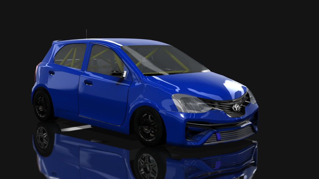 Toyota Etios - Clase 2 - Zonal Cuyano, skin azul