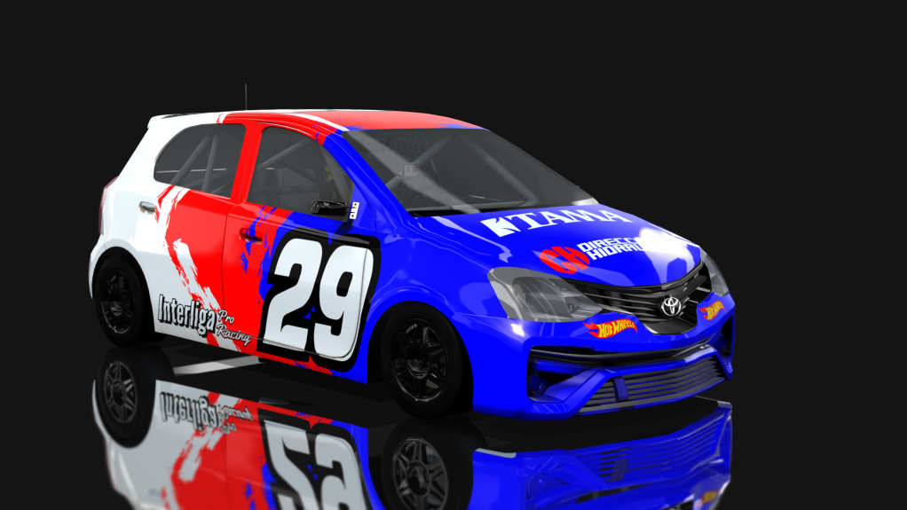 Toyota Etios - Clase 2 - Zonal Cuyano, skin martin etios
