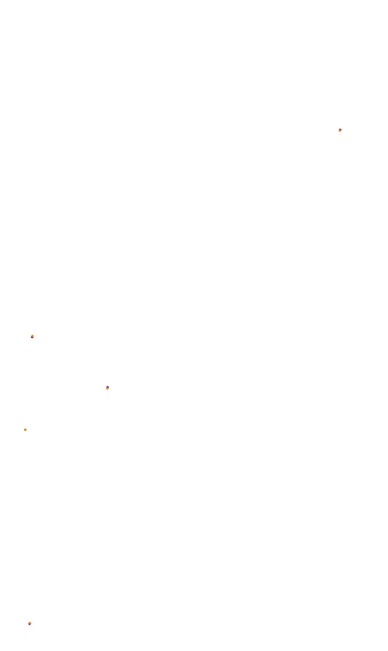 Monza collisions