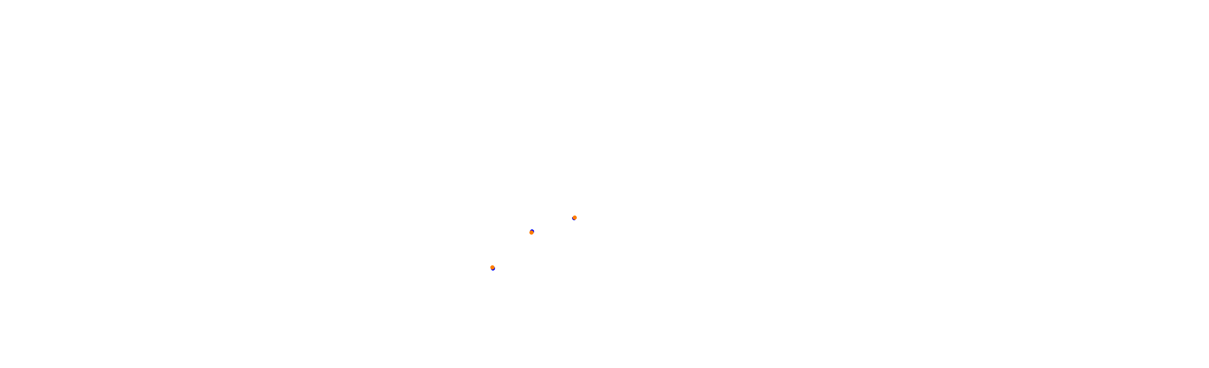 Autodromo de Buenos Aires (Endurance) Circuit No. 12 collisions