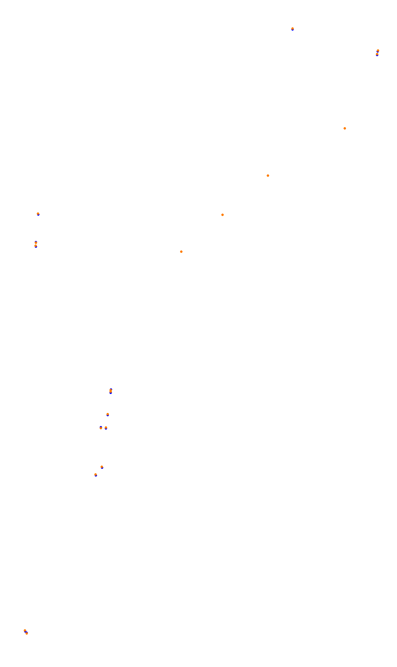 Monza collisions