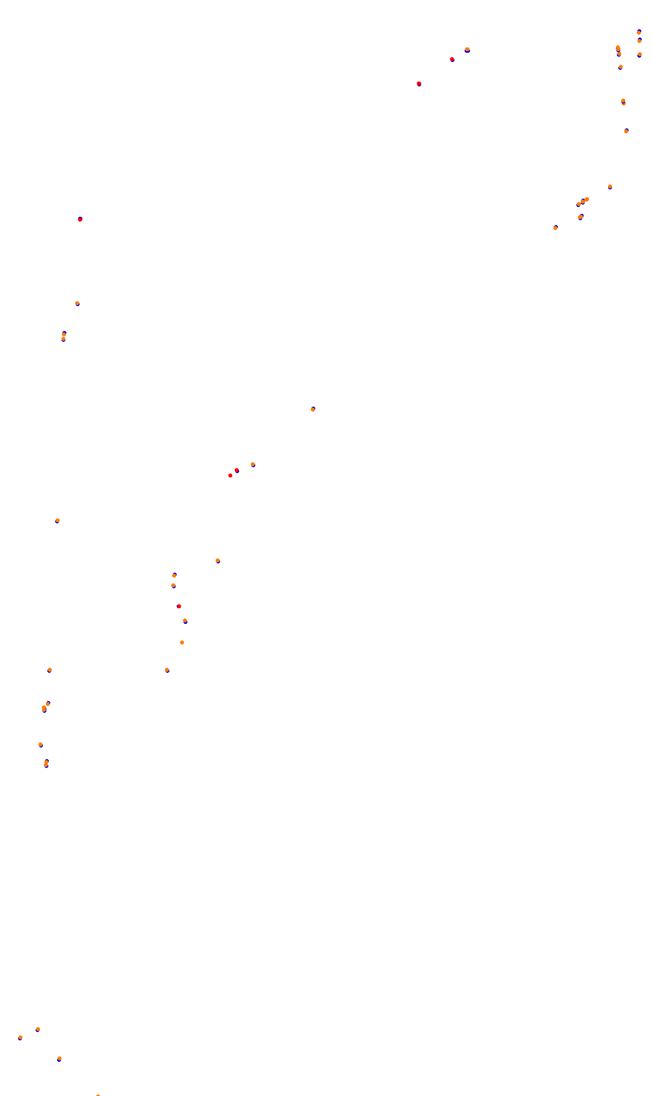 Monza collisions