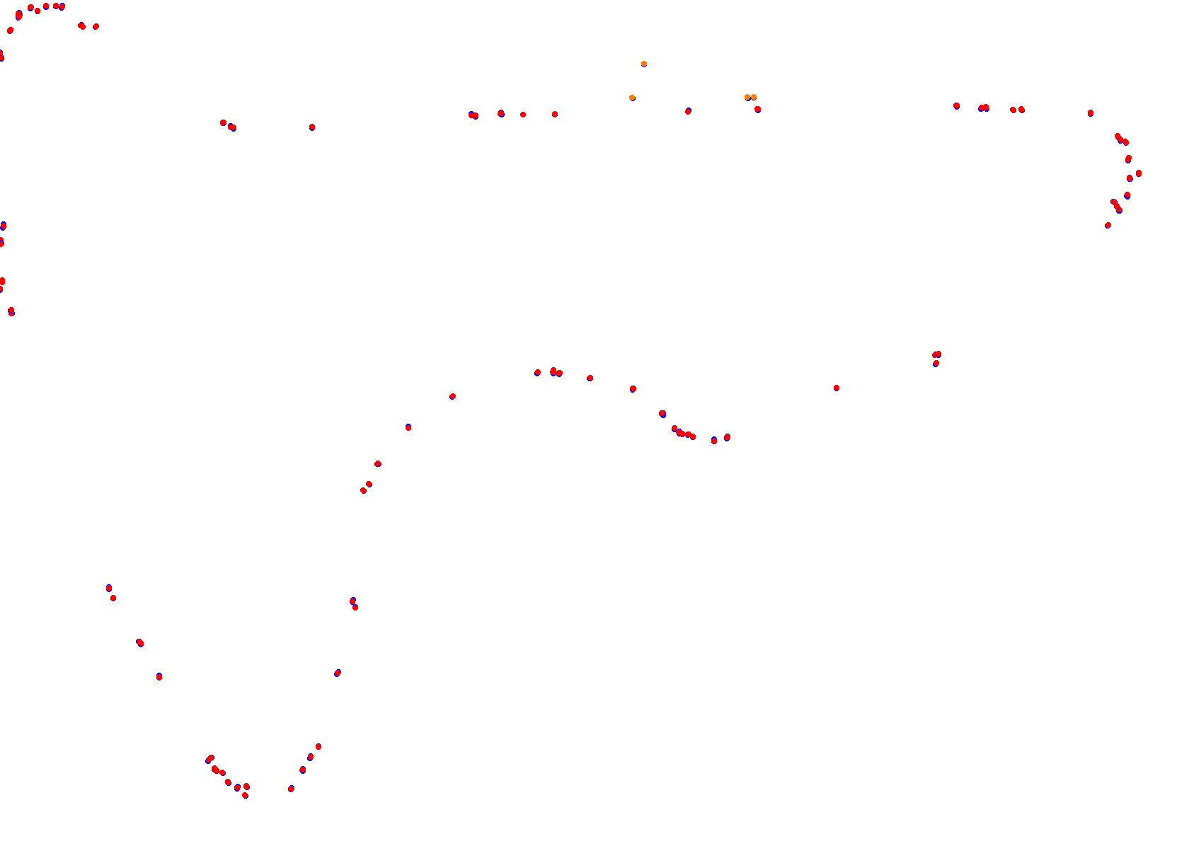 Viedma, Circuito Chico collisions