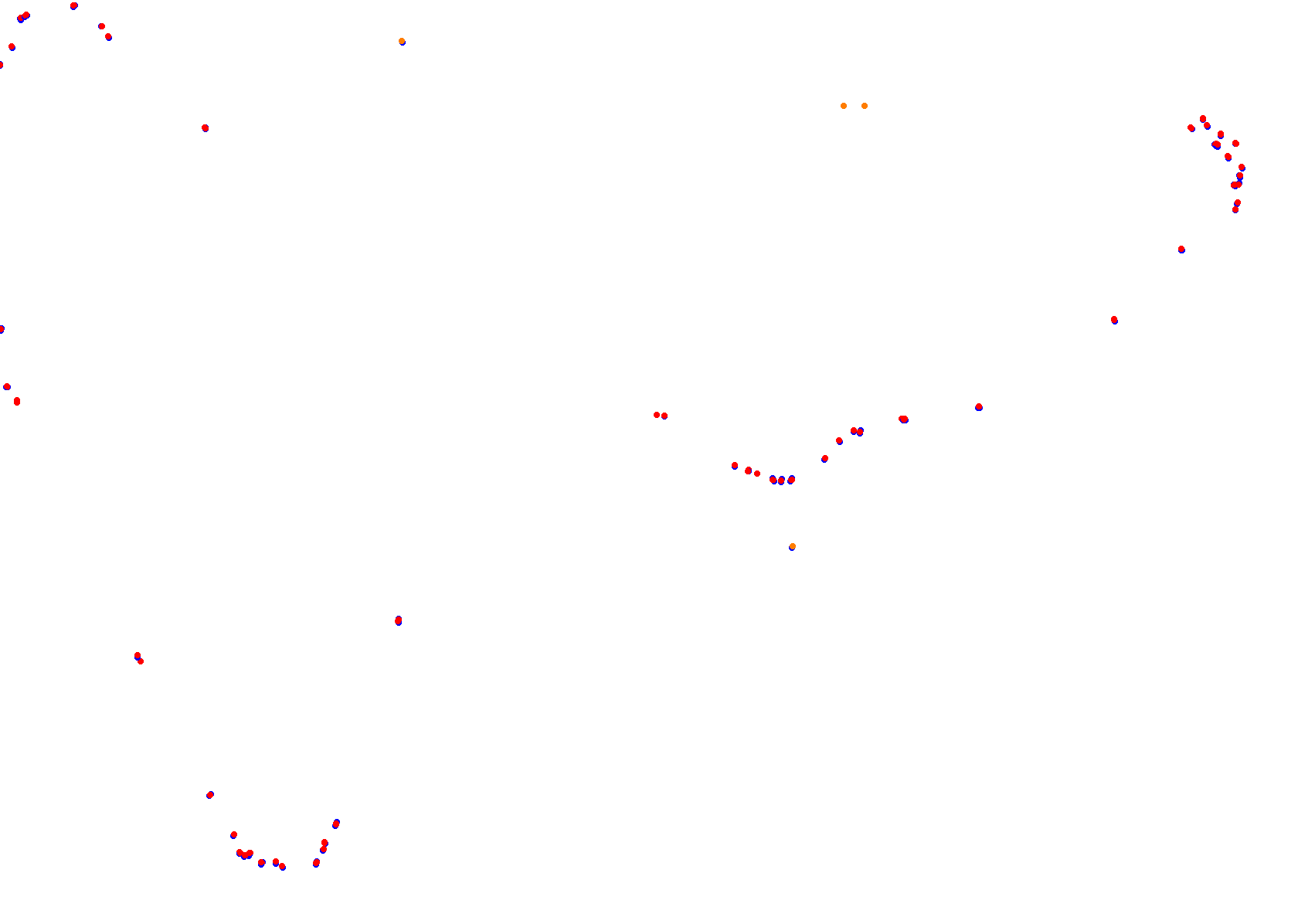 Viedma, Circuito Chico collisions