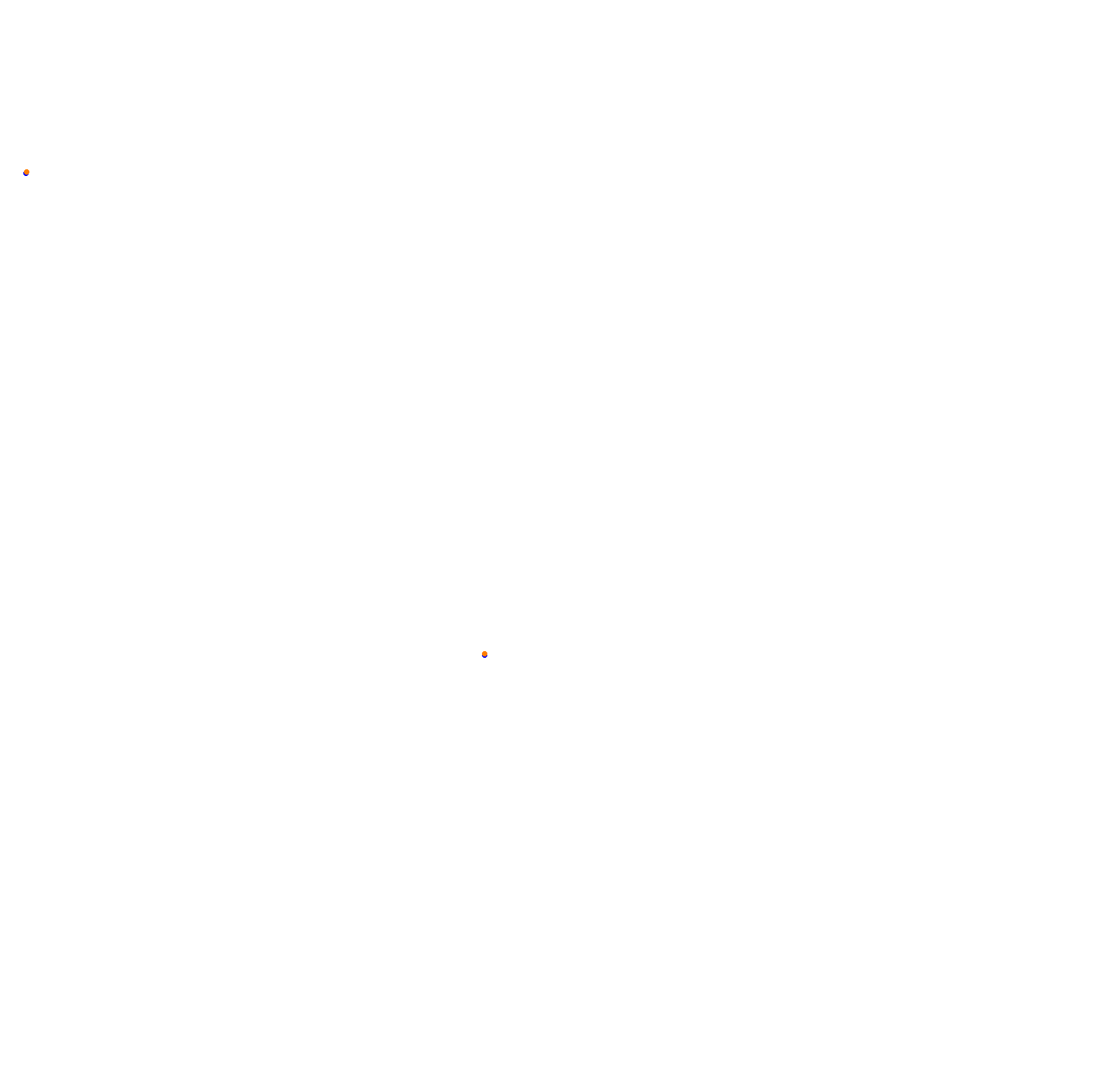 Circuito de San Cayetano - Largo collisions