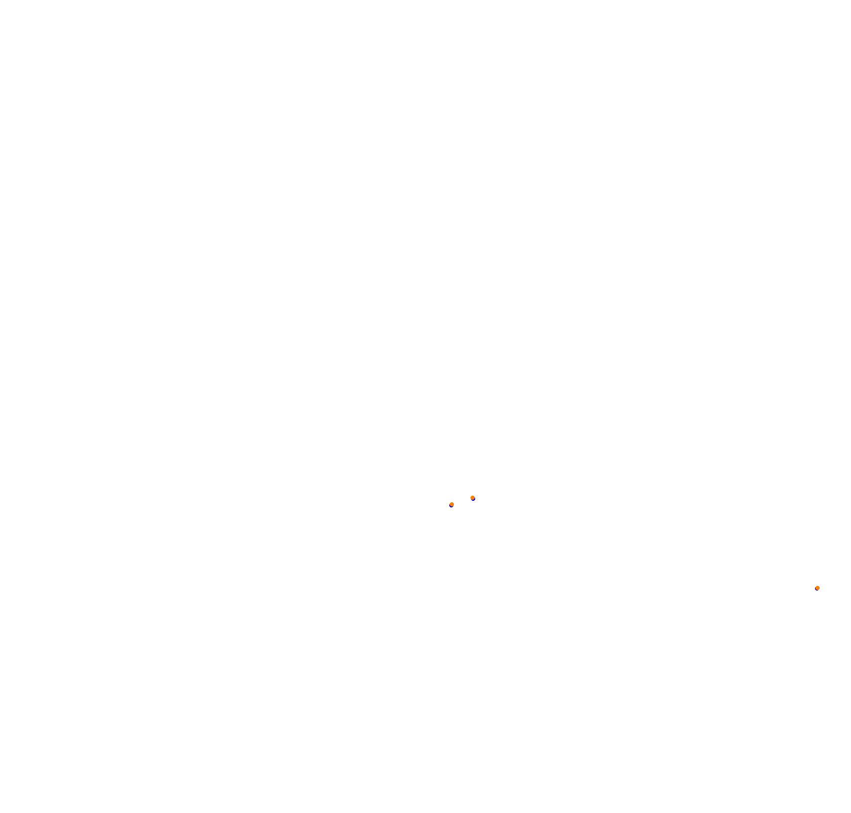 Circuito de San Cayetano - Largo collisions